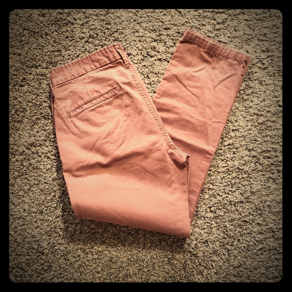 GapKHAKIS Lived in Tapered Cinnamon Chino Pants